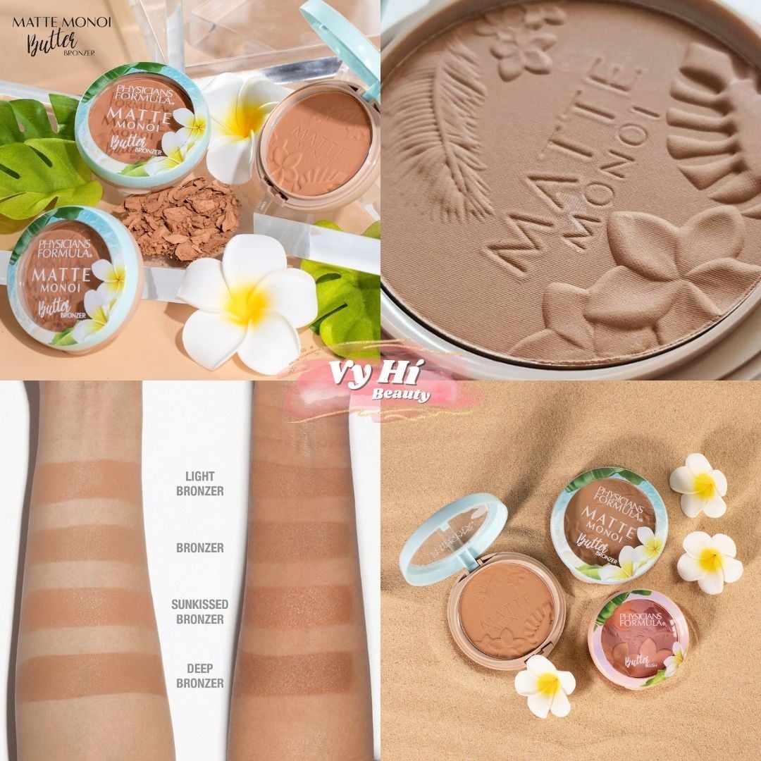 Tạo khối Physicians Formula Hoa Lan Matte Monoi Butter Bronzer