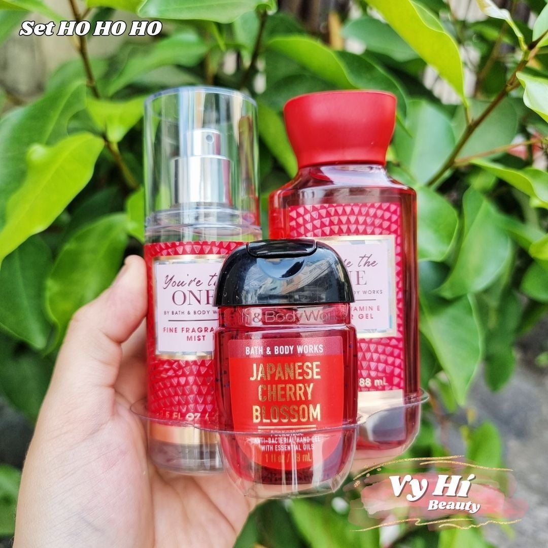 Set Bath & Body Works Ho Ho Ho mùi You're the One
