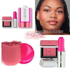 Set Haus Labs Color Fuse Blush Duo gồm 1 má kem + 1 phấn má