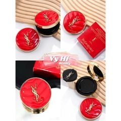Cushion YSL Touche Eclat Glow Pact High Coverage Mesh VỎ ĐỎ box đỏ 12g