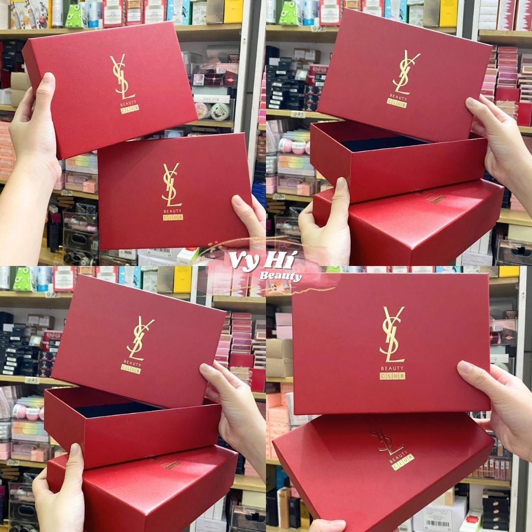 Hộp quà YSL ĐỎ 21 x 15 x 6 cm