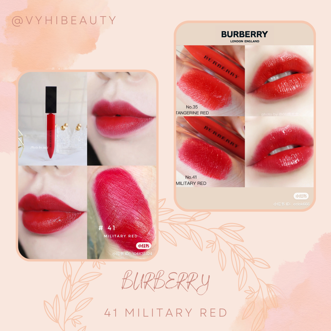Son kem Burberry Kisses Lip Lacquer Vy Hi Beauty
