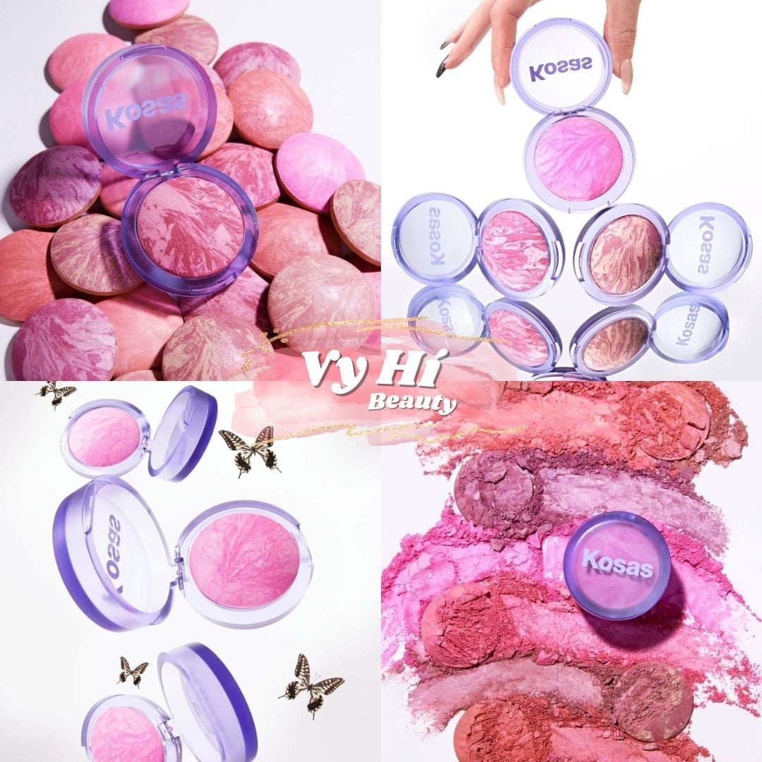 Phấn má Kosas Blush is Life Baked Dimensional + Brightening Blush 4.5g