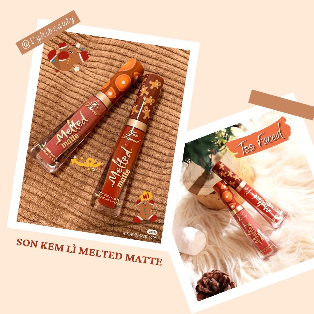 Son kem Too Faced Melted Matte Liquid Lipstick