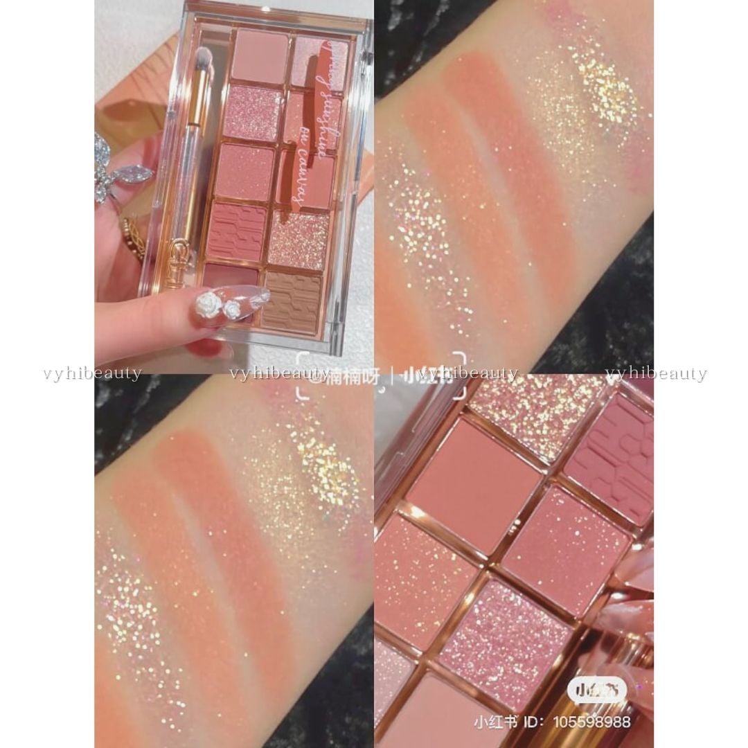 Bảng mắt Clio 15 Spring Sunshine on Canvas 10 ô