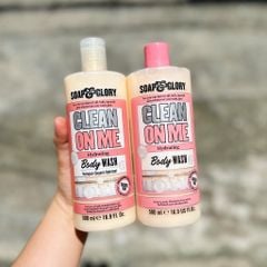 Sữa tắm Soap & Glory Clean on Me Creamy clarifying Shower Gel 500ml
