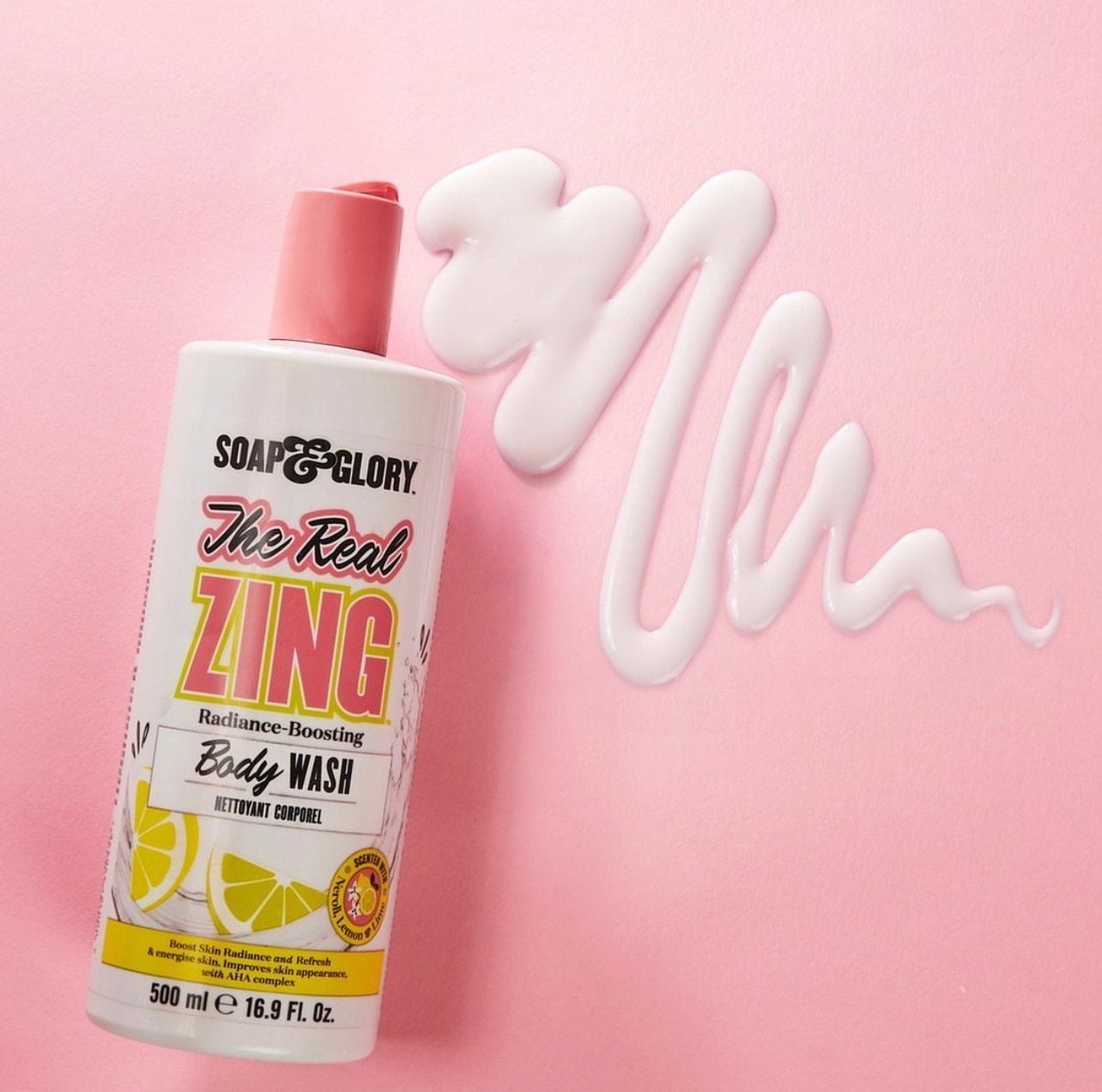 Sữa tắm Soap & Glory The Real Zing 500ml