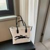 Túi tote Longchamp canvas màu XÁM 50 x 30 x 16.5 cm