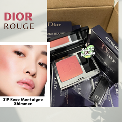 Phấn má Dior Rouge Blush kèm cọ và gương 6.7g