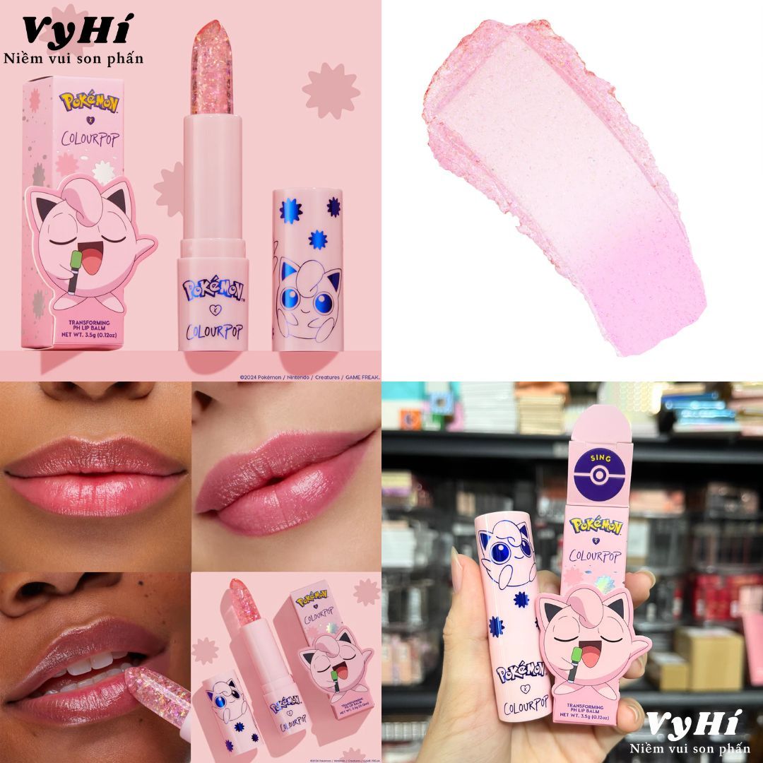 Son dưỡng Colourpop Pokemon Transforming pH Lip Balm 3.5g – Vy Hí