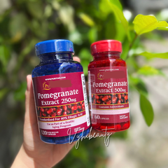 Viên uống Puritan's Pride Pomegranate Extract tinh chất lựu 500mg 60 viên