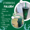 Ly Starbucks Ombre xanh lá đậm 710ml
