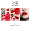 Son thỏi Dior Velvet full size