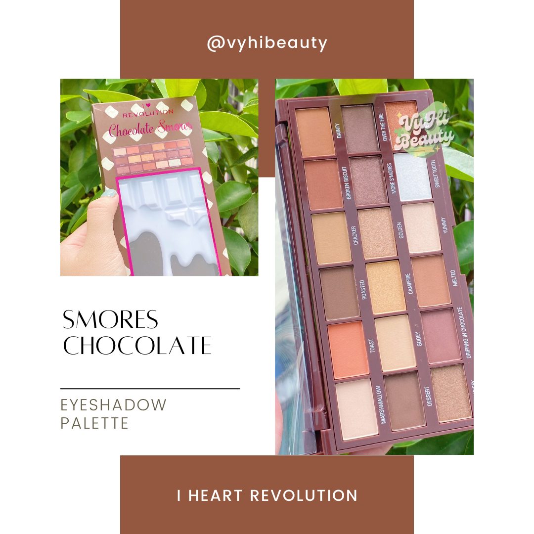 Bảng mắt Revolution Smores Chocolate 18 ô