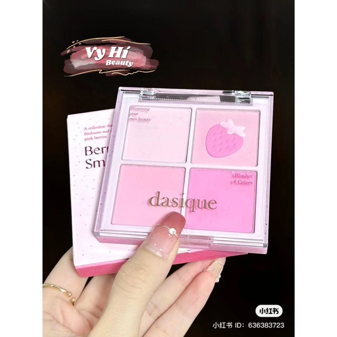 Bảng má Dasique 06 Berry Smoothie 4 ô