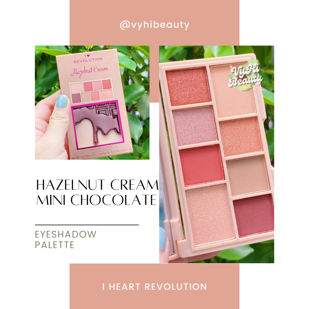 Bảng mắt Revolution Hazelnut Cream Mini Chocolate 8 ô