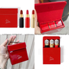 Set son Christian Louboutin On The Go - Les Rouges Burning Babe 415M và Private Red 111 và Mundo Red 003G