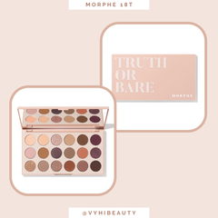 Bảng mắt Morphe 18T Truth Or Bare vỏ màu