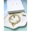 Vòng tay gift Dior ngọc trai kèm box