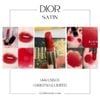 Son thỏi Dior Satin bản Christmas full size 3.5g