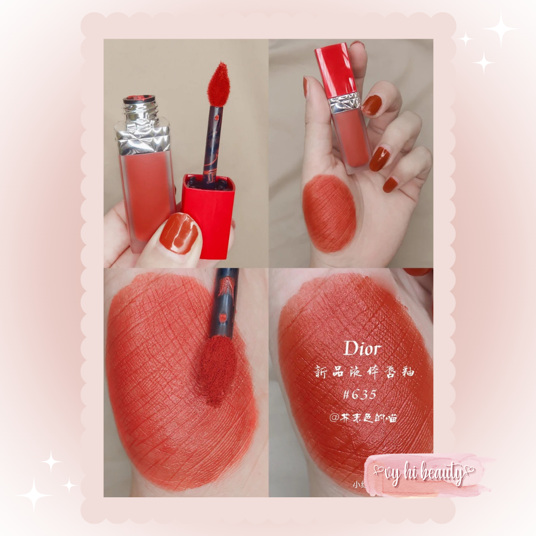 Sooyoung Cosmetics  Son Dior Rouge Dior Ultra Care 635 Xuất xứ   Pháp Dior vừa cho ra mắt Rouge Dior Ultra Care  cũng với lớp vỏ màu đỏ  bắt mắt