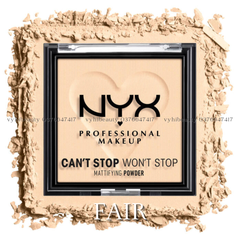 Phấn phủ dạng nén NYX Can't Stop Won't Stop 6g