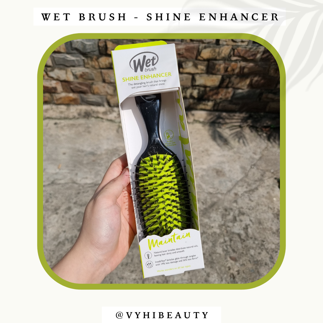 Lược Wet Brush Shine Enhancer bóng tóc