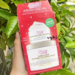 Set dưỡng da Kiehl's Rare Earth Deep Pore Cleansing Masque Duo gồm mặt nạ đất sét 125ml và 28ml