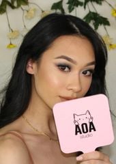 Gương AOA hồng vuông size 12 x 12
