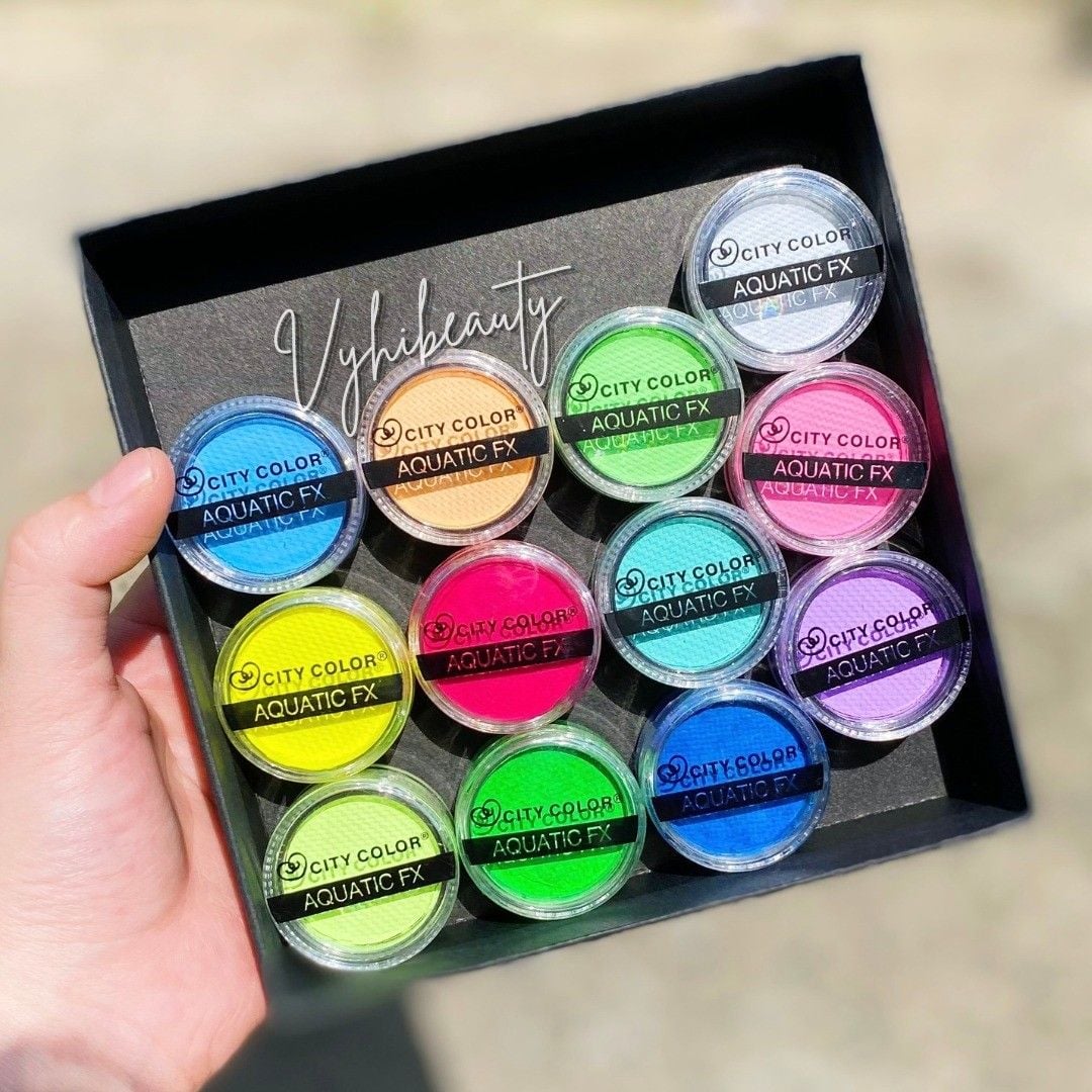 Gel Kẻ mắt City Color Aquatic FX dạ quang