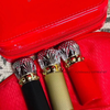 Set son Christian Louboutin On The Go - Les Rouges Burning Babe 415M và Private Red 111 và Mundo Red 003G