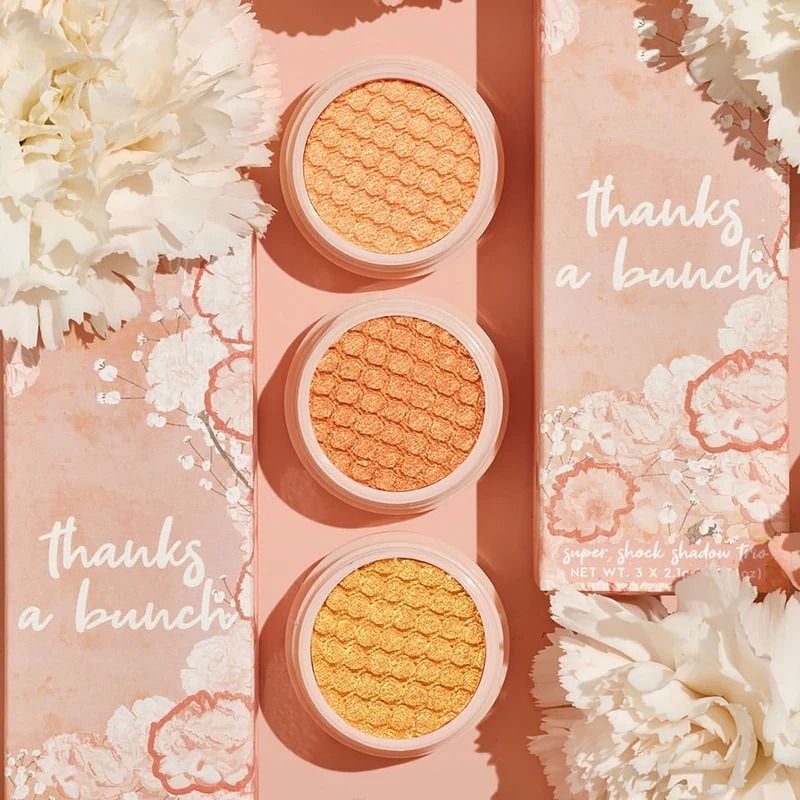 Set phấn mắt Colourpop Thanks A Bunch 3 hũ