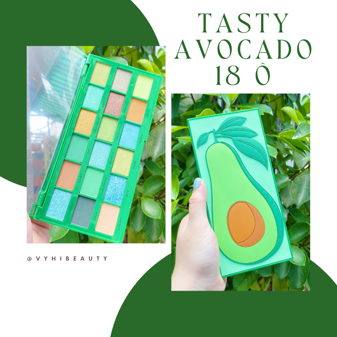Bảng mắt Revolution Tasty Avocado 18 ô