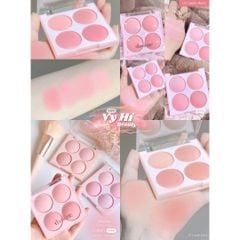 Bảng má Dasique 07 Candy Berry 4 ô