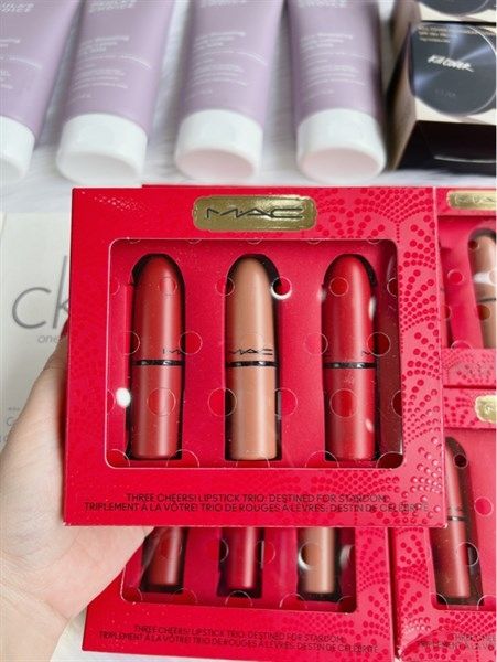 Son thỏi Mac Matte Lipstick Full size vỏ màu tách set