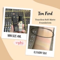 Kem nền Tom Ford Traceless Soft Matte Foundation mini 4ml