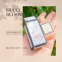 Nước hoa Gucci Bloom EDT mini 5ml chai hồng nhạt