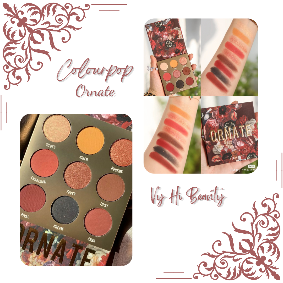 Bảng mắt Colourpop Ornate 9 ô