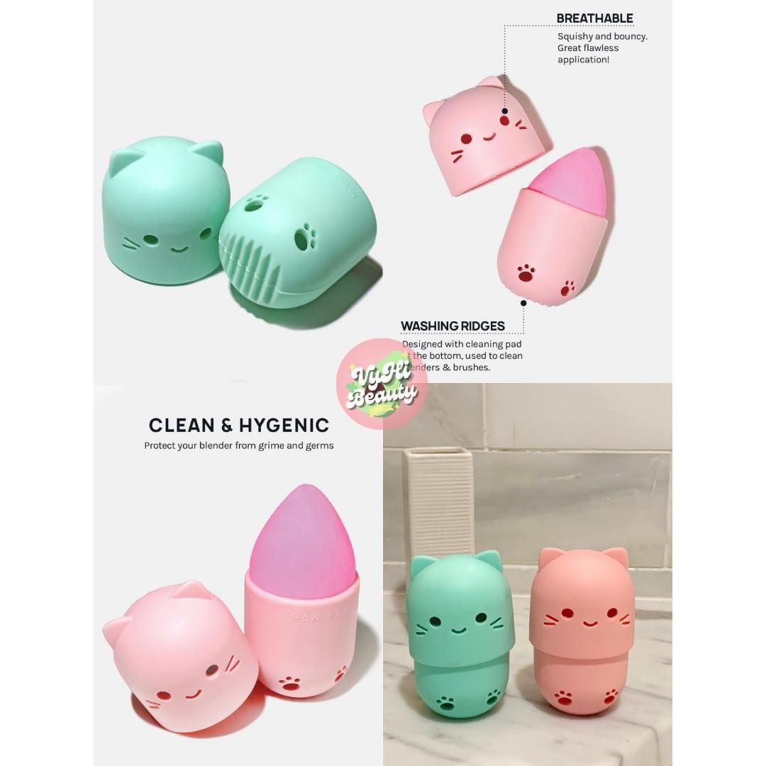Hộp đựng mút trang điểm AOA Paw Paw Blender Travel Case Vy Hí Beauty