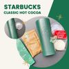 Set ly Starbucks gồm 1 ly Classic Hot Cocoa xanh lá và 1 ly Caffe Verona vàng