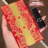 Set bao lì xì Dior đỏ họa tiết phiên bản Tết 2025