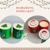 Nến thơm Mimurhyl Purelight Ông già Noel đỏ 2 tim 392g