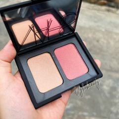 Bảng má Nars Blush Duo 10g màu Hot sand/Orgasm
