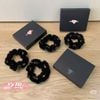Cột tóc Chanel đen full box gồm 2 cột tóc