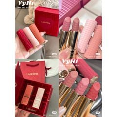 Set son Lancome Limited TRÁI TIM gồm 2 son 221 và 277 full box riêng từng thỏi