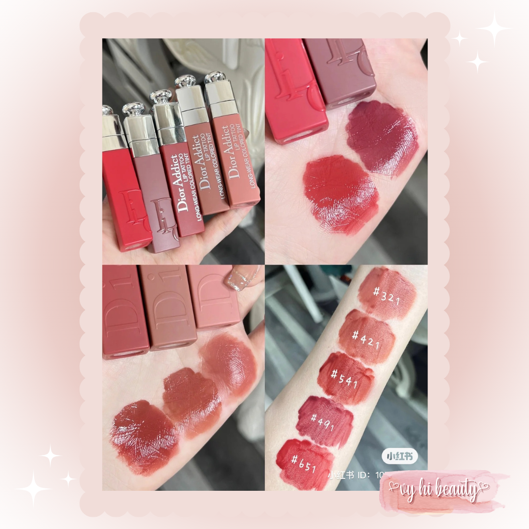 Giảm giá Son dior lip tattoo màu 321 natural rose màu hồng đất unbox   BeeCost