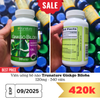Viên uống bổ não Trunature Ginkgo Biloba 120mg 340 viên