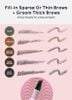 Chì kẻ mày AOA Micro Brow Pen phẩy sợi