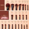 Set cọ Jessup T271 Makeup Lover Phantom Black 21 cây