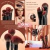 Set cọ Jessup T271 Makeup Lover Phantom Black 21 cây